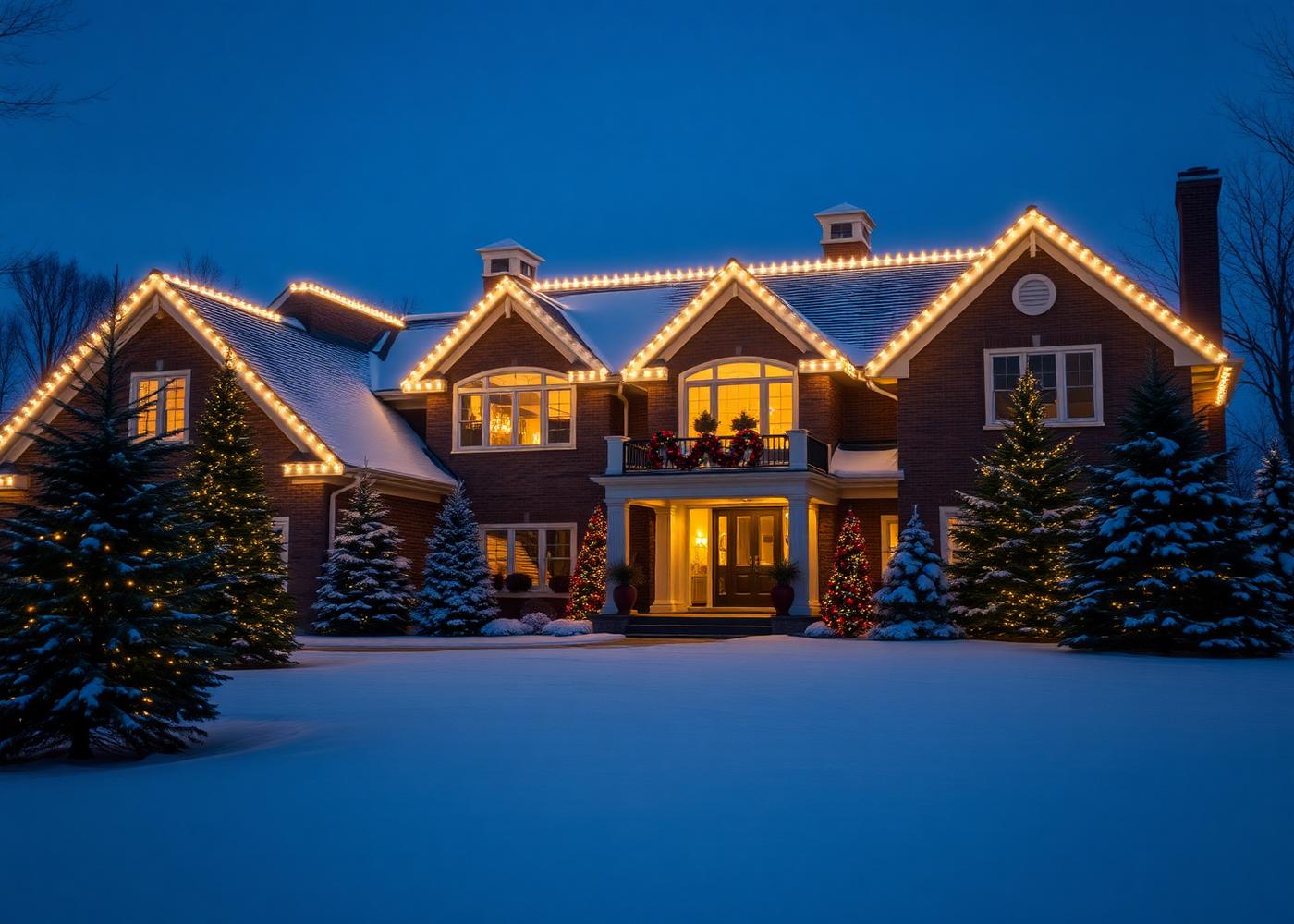 Timeless Christmas light style